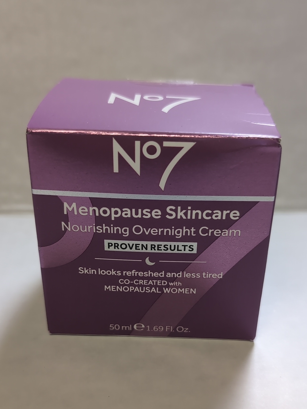 NIB No7 Menopause Skincare Nourishing Overnight Cream